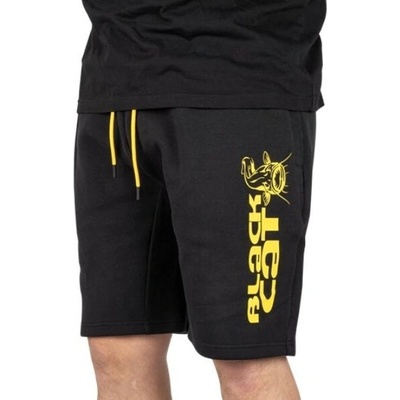 Black Cat Black Jogger Shorts
