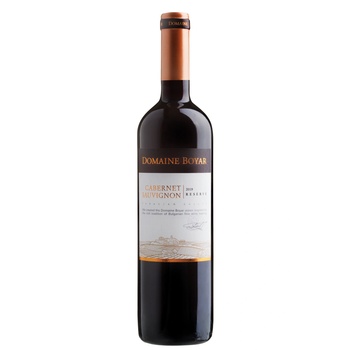 Domaine boyar Домейн Бойар Каберне Совиньон Резерва