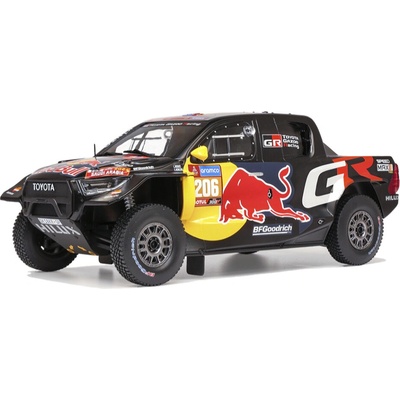 Ixo Toyota GR DKR Hilux 206 Moraes/Monleón Dakar 2024 Models 1:18