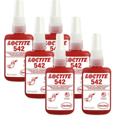 Loctite 542 závitové tesnenie pre hydrauliku SP 50 ml 6 ks