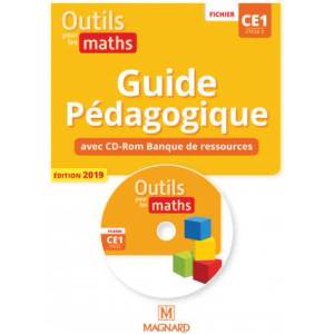 Outils pour les Maths CE1 - Banque de ressources du fichier sur CD-Rom avec guide pédagogique papier (ISBN: 9782210505223)