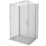 Mexen Exo-S 3S душ кабина 3-стенна плъзгаща 155 x 120 см, прозрачна, хром (8151-155-120-01-00-3S)