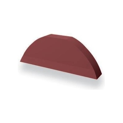 Ruukki Koncovka hřebenáče sedlová Černá