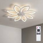 Brilagi - Димируем LED таванен вентилатор LED/43W/230V Ø 90 см бял + дистанционно управление (BG4024)