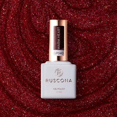 Ruscona gel lak WARM HEART 040 11 ml