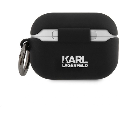 KARL LAGERFELD Калъф Karl Lagerfeld Rue St Guillaume Silicone Case за Airpods Pro - Черен (3666339000752)