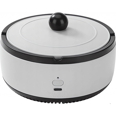 Verk 27207 Bezdýmný popolník s čističkou vzduchu 500mAh šedý