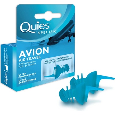 Quies AVION Chrániče sluchu do lietadla