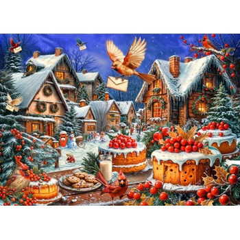 Bluebird Puzzle - Puzzle Christmas Delights - 1 500 piese