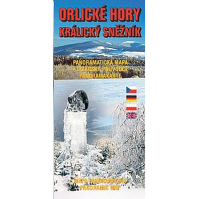Orlické hory Králický sněžník Mapa knižní