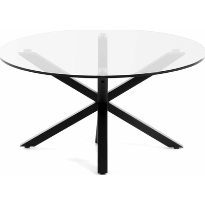 Kave Home Argo 82 cm čierna / sklo