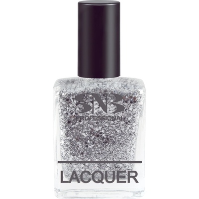 SNB Лак за нокти snb Деница snb сив/сребрист, брокат, 15 мл (nlp19)