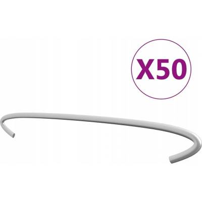 zahrada-XL Gabionová táhla 50 ks pozinkovaná ocel 30 cm