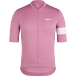 Rapha Мъжка фланелка с къс ръкав за колоездене Rapha Core Jersey Cycling jersey - Dusty Mauve / White - размер XS (056-3756-0811)
