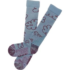 Namuk Детски зимни чорапи Namuk Kid's Clouds Merino Ski Socks Ski socks - Purple Blue / Mulberry - размер 31-34 (EU) (201-6843-0713)