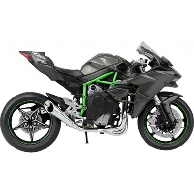 Maisto Motorka Kawasaki Ninja H2 R šedá 1:12