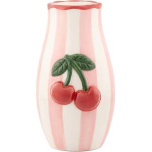 Sass & Belle Ръчно рисувана ваза от доломит Cherry - Sass & Belle (XDC790)