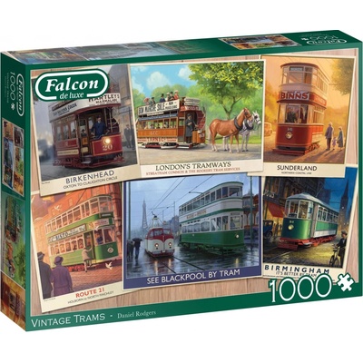FALCON Historické tramvaje 1000 dílků