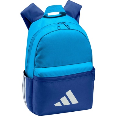 adidas Logo Kids Backpack 3bar modrá tyrkysová biela