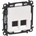 Legrand valena life computer socket 2xrj45 5cat. 5e utp white (753141l)