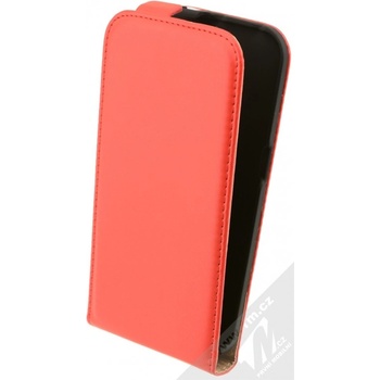 Pouzdro SLIGO Elegance SAMSUNG G925 Galaxy S6 Edge červené