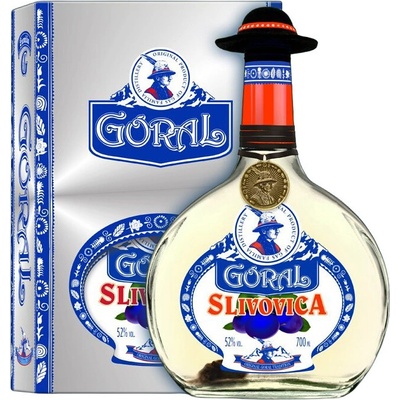 Goral Slivovica 52% 0,7 l (čistá fľaša)