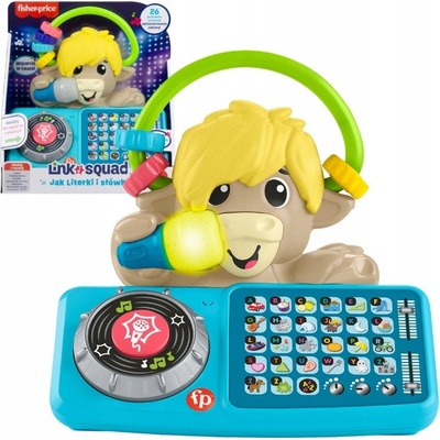 Fisher-Price Link Squad Ako písmenká a slová Interaktívna hračka 9m+ HYL35