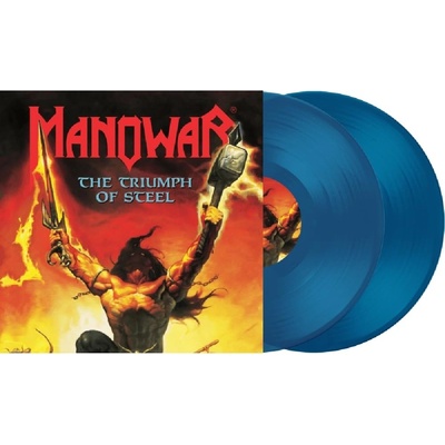 Manowar - Triumph Of Steel Blue 2LP