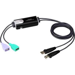 ATEN KM Switch USB без кабел, 2 порта - CS62KM CS62KM-AT (CS62KM-AT)