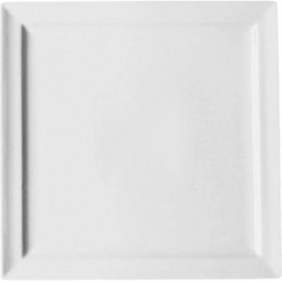 RAK Porcelain Talíř mělký 27 x 27 cm čtvercový RAK-CLSP27