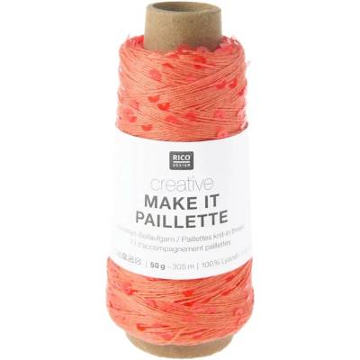 Rico Desigen Příplet Make It Paillette 008 Neon