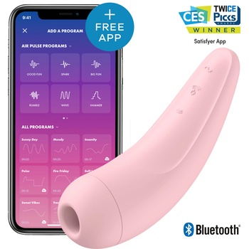 Image 1 of Satisfyer Curvy 2+ Pink