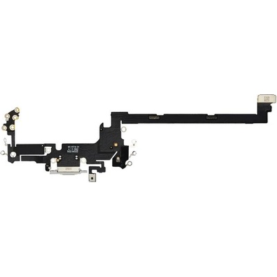 Nabíjecí obvod + Flex kabel iPhone 17 Pro (Premium) (US) – stříbrný IPH1995