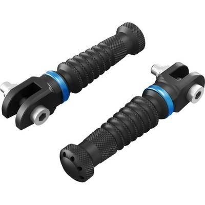 Zakázkové stupačky řidiče YAMAHA (modré)