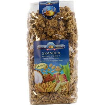Bio King Био хрупкава гранола - 375 г