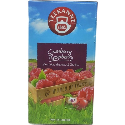 TEEKANNE Cranberry & Raspberry World of Fruits 20 vrecúšok 45 g
