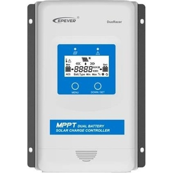 EPever MPPT 100 VDC 20 A DuoRacer 12 / 24 V