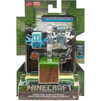 Mattel Minecraft Build a Portal Magic Mobs