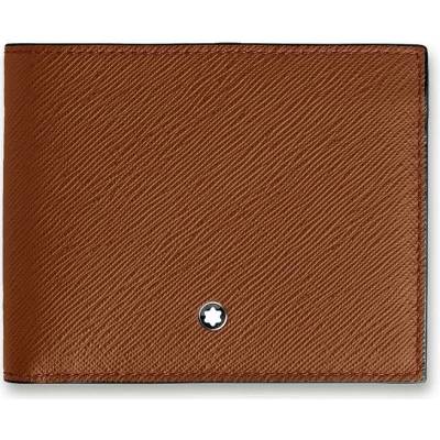 Montblanc Peněženka Sartorial 6 cc hnědá