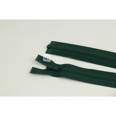 de-park Zip YKK - 55cm - dělitelný - lahvově zelená - 678