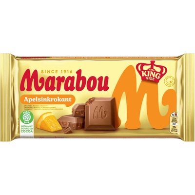 Marabou Apelsinkrokant 170 g