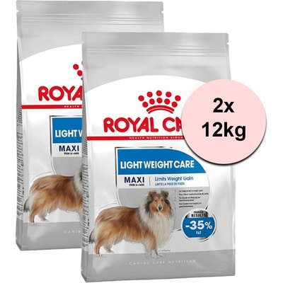 Royal Canin Maxi Light Weight Care диетични гранули за големи кучета 2 x 12 кг