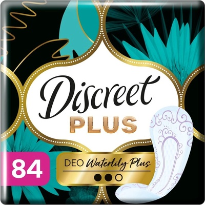 Discreet Plus DEO Waterlilly подложки за чистота 84pcs (8700216425773)
