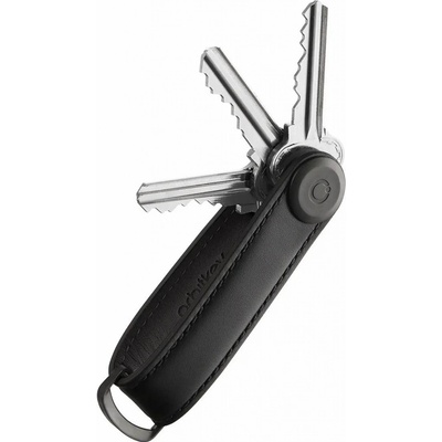 Klíčenka ORBITKEY Kožená Orbitkey 2.0 Black Edition –