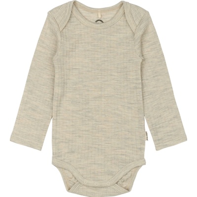 Mikk Line Mikk line detské vlnené body Melange OffWhite