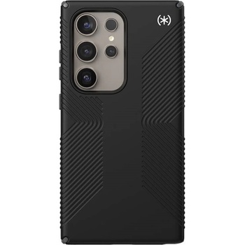 Speck Екстремен Калъф за SAMSUNG S24 Ultra, SPECK Presidio 2 Grip Case, Черен (840168539192)