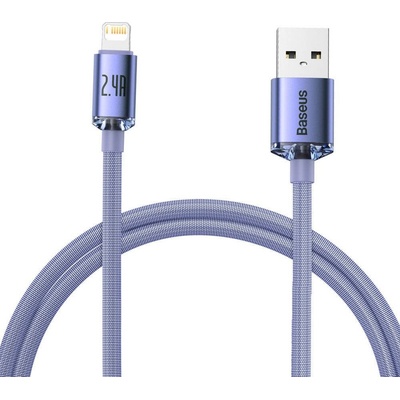 Baseus CAJY000005 USB - Lightning 20W, 1,2m, fialový