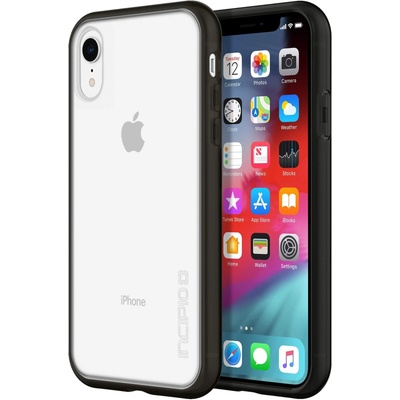 Incipio Octane Pure Case - удароустойчив хибриден кейс за iPhone XR (черен)