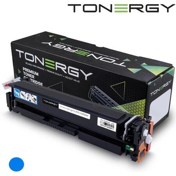 Compatible Съвместима тонер касета Tonergy с HP 202X CF501X CANON CRG-054H Cyan, High Capacity, 2.5K (TONERGY-CRG054H-C)