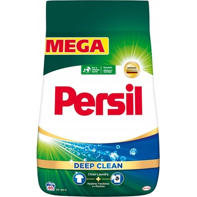 Persil Deep Clean prášek na bílé prádlo Regular 4,4 kg 80 PD